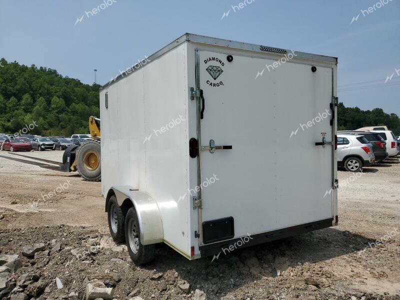 DIAM CAR HAULER 2022 white   53NBE1223N1099191 photo #4