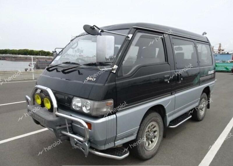 MITSUBISHI DELICA 1993 black   P35W0310615 photo #3