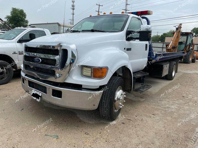 FORD F650 SUPER 2005 white conventi diesel 3FRNF65F15V144307 photo #3