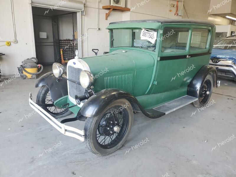 FORD MODEL A 1929 green   A1473531 photo #1