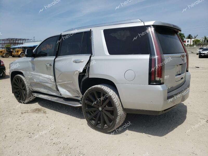 CADILLAC ESCALADE 2019 silver  gas 1GYS3BKJ3KR269152 photo #3