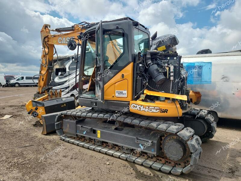 CASE BACK HOE 2022 yellow   DAC145K7NNS7E2384 photo #4