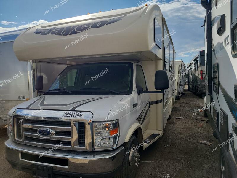 FORD E450 RV 2017 tan  gas 1FDXE4FS0HDC22814 photo #3