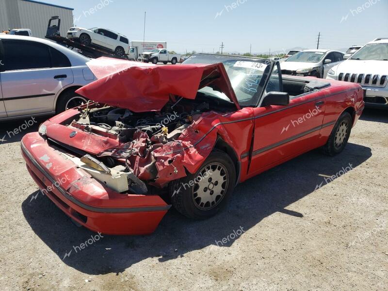 MERCURY CAPRI 1993 red  gas 6MPCT01Z6P8642874 photo #1