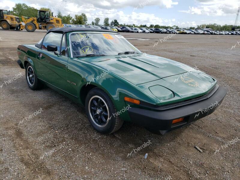 TRIUMPH CAR TR-7 1980 green   TPLDJ8AT202736 photo #1