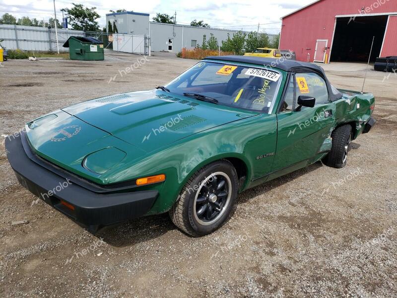 TRIUMPH CAR TR-7 1980 green   TPLDJ8AT202736 photo #3