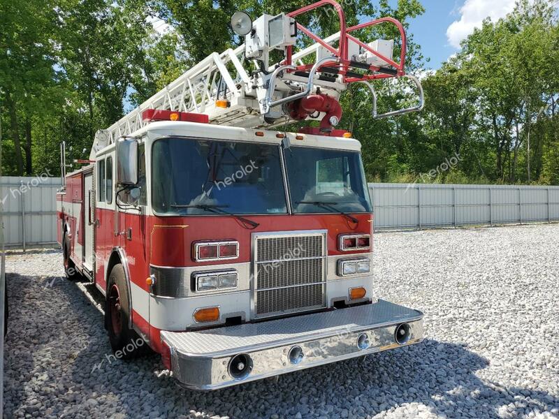 PIERCE MFG. INC. PIERCE 1996 red fire tru diesel 4P1CT02G7TA000260 photo #1