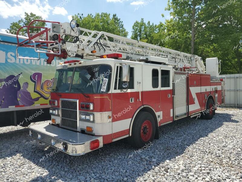 PIERCE MFG. INC. PIERCE 1996 red fire tru diesel 4P1CT02G7TA000260 photo #3