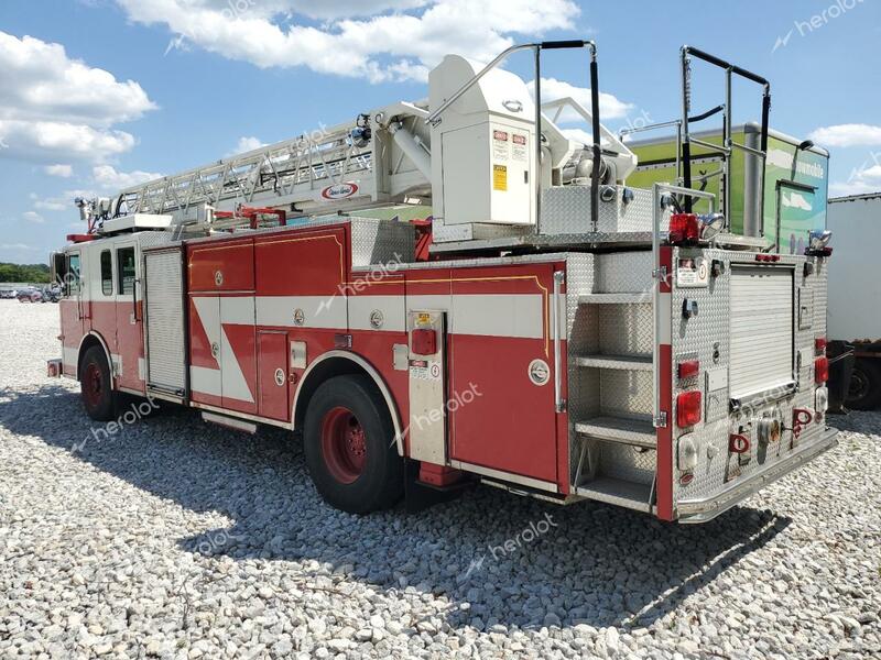 PIERCE MFG. INC. PIERCE 1996 red fire tru diesel 4P1CT02G7TA000260 photo #4