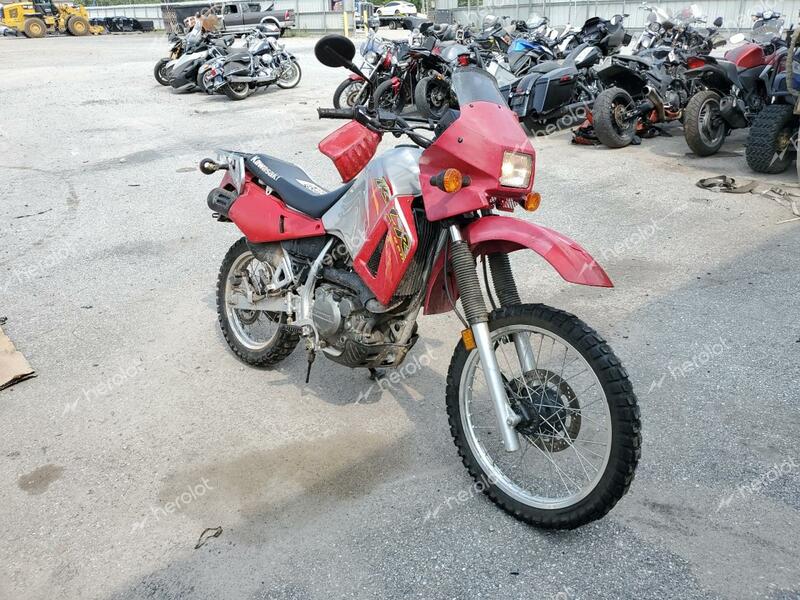 KAWASAKI KL650 A 2006 red enduro gas JKAKLEA166DA27478 photo #1