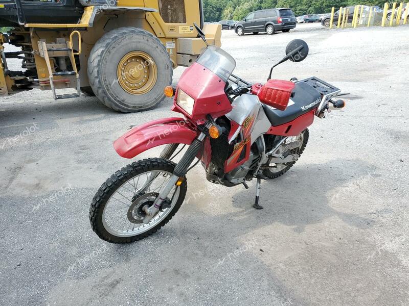 KAWASAKI KL650 A 2006 red enduro gas JKAKLEA166DA27478 photo #3