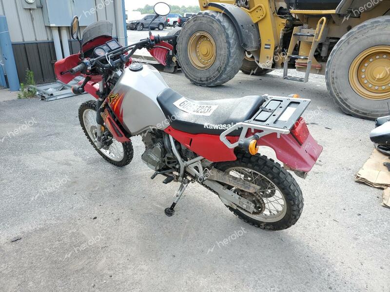 KAWASAKI KL650 A 2006 red enduro gas JKAKLEA166DA27478 photo #4