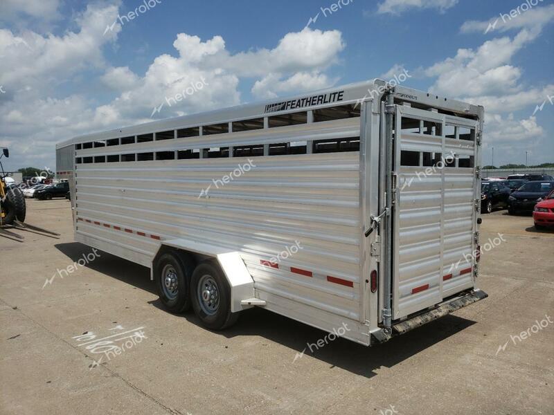 FEATHERLITE MFG INC TRAILER 2021 silver   4FGB22423MC155926 photo #4