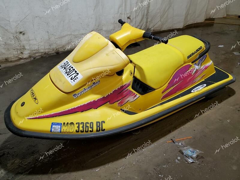 BOMBARDIER SEADOO XP 1996 yellow   ZZN76280B696 photo #3