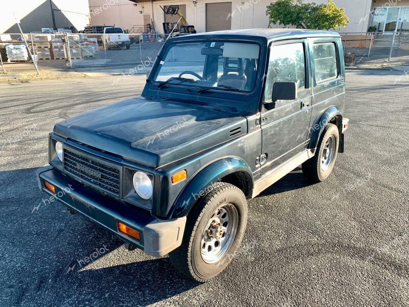 SUZUKI SAMURAI 1995 green   JB31W111218 photo #3