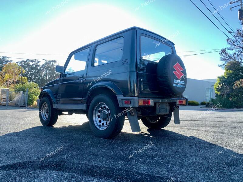 SUZUKI SAMURAI 1995 green   JB31W111218 photo #4