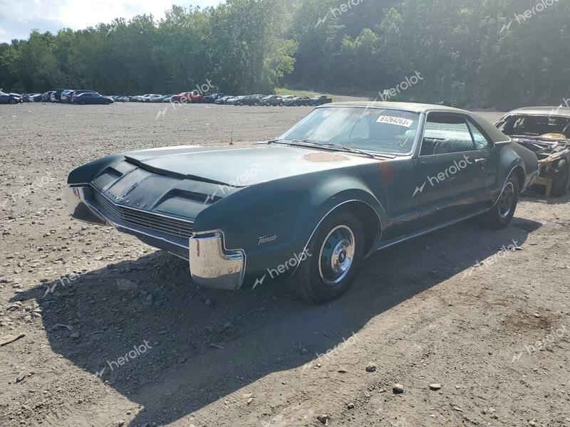 OLDSMOBILE TORONADO 1966 green   396876M513965 photo #1