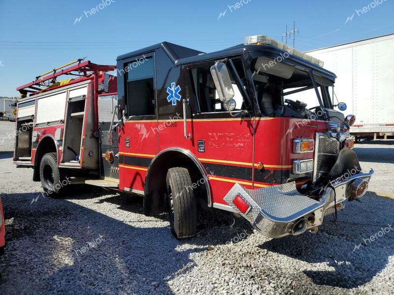 PIERCE MFG. INC. PIERCE 2008 red fire tru diesel 4P1CC01A38A008912 photo #1