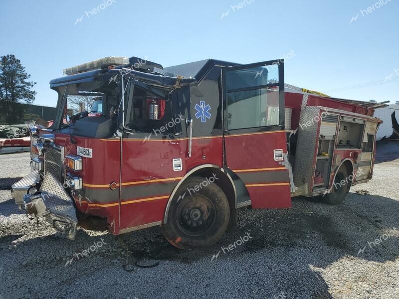 PIERCE MFG. INC. PIERCE 2008 red fire tru diesel 4P1CC01A38A008912 photo #3