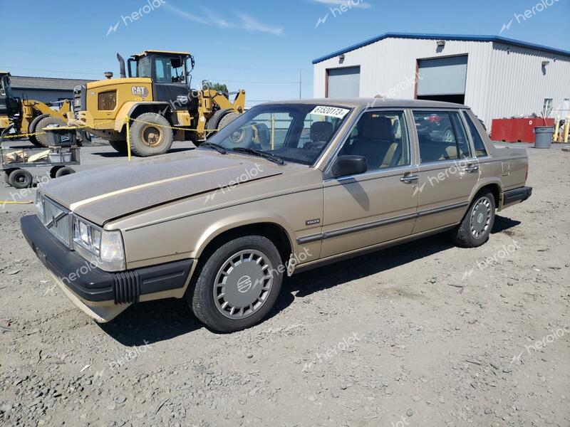 VOLVO 740 GL 1989 tan  gas YV1FA8846K1345859 photo #1