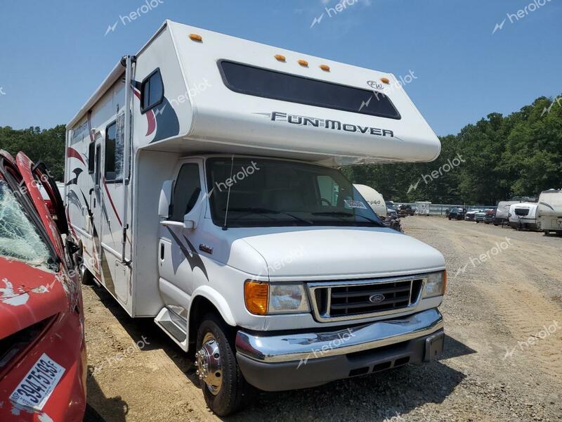 FORD E 450 2007 white  gas 1FDXE45S27DA42220 photo #1