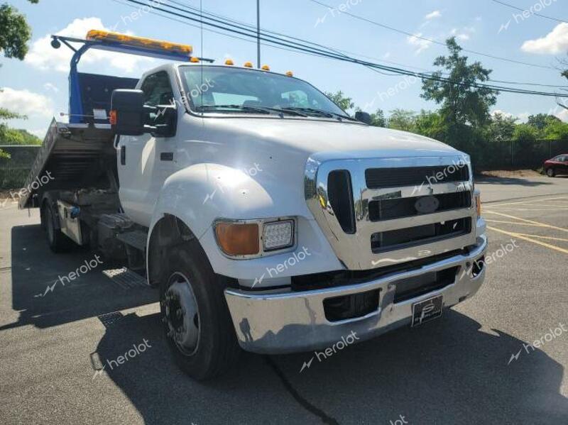 FORD F650 SUPER 2015 white conventi diesel 3FRNF6FC1FV699103 photo #1