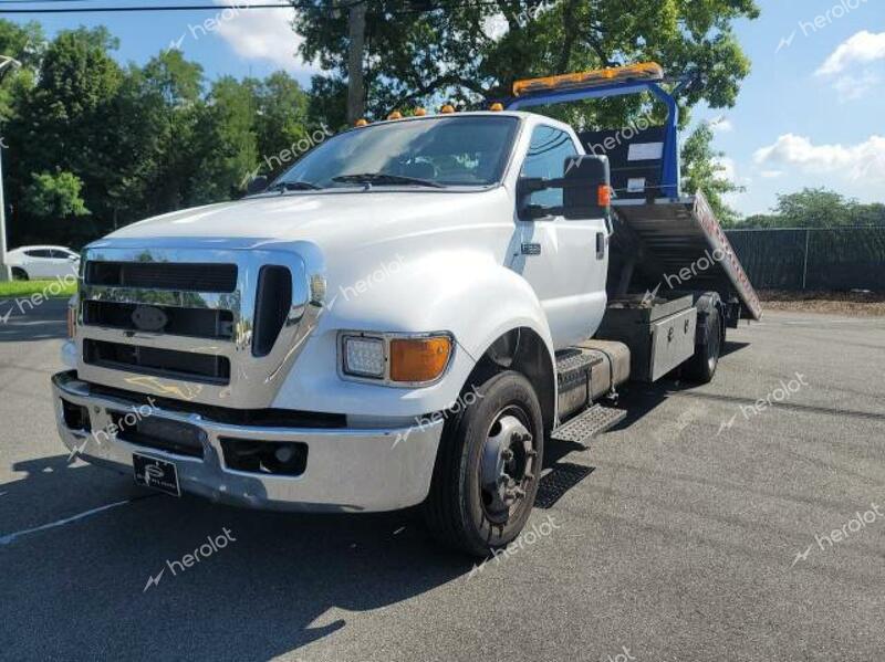 FORD F650 SUPER 2015 white conventi diesel 3FRNF6FC1FV699103 photo #3