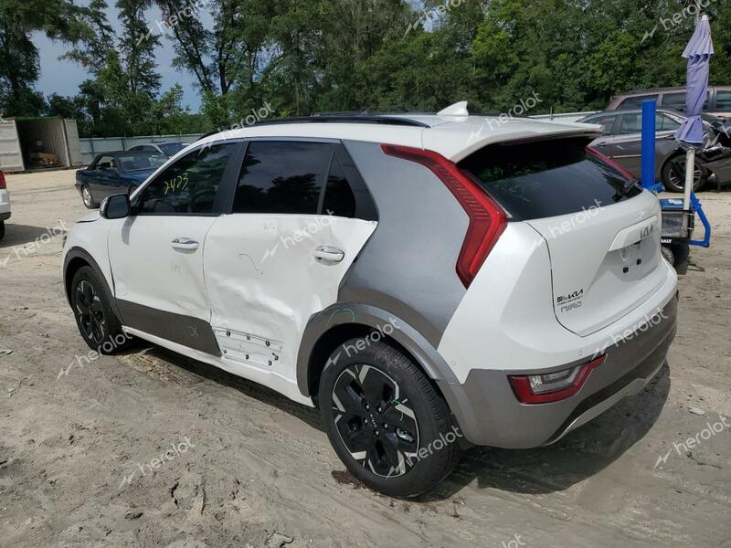 KIA NIRO WAVE 2023 white  electric KNDCT3L10P5015265 photo #3