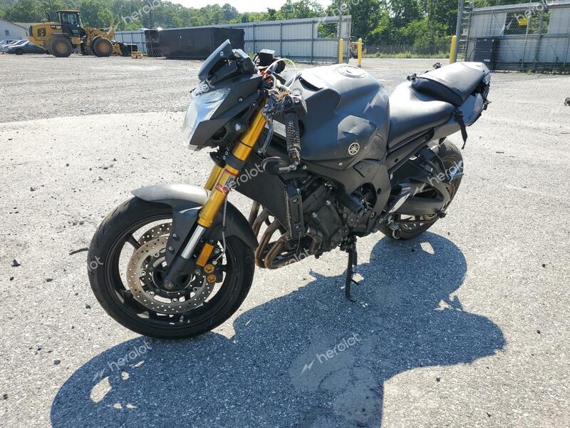 YAMAHA FZ8 N 2012 gray racer gas JYARN27E0CA002105 photo #3