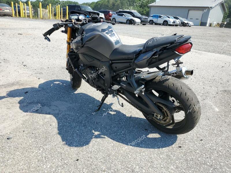 YAMAHA FZ8 N 2012 gray racer gas JYARN27E0CA002105 photo #4