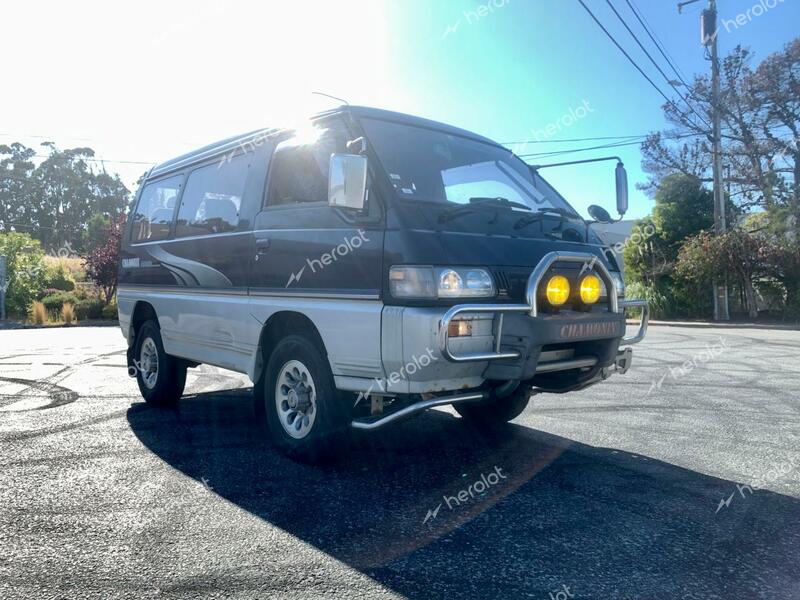 MITSUBISHI DELICA 1994 blue   P35W0411027 photo #1