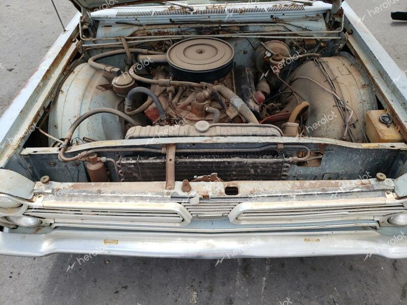 PLYMOUTH FURY III 1966 blue   PH23E62157780 photo #4