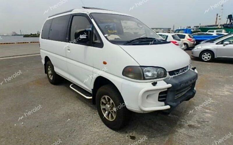 MITSUBISHI DELICA 1995 white   PD4W0100485 photo #1