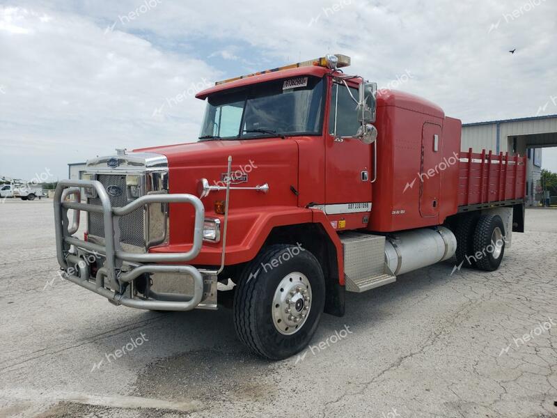 WHITE/GMC ACL 1991 red conventi diesel 4V2SABRF0MU509087 photo #3