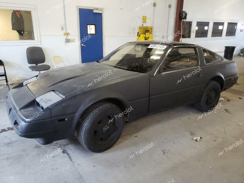 DATSUN 300ZX 1984 black  gas JN1HZ14SXEX024043 photo #1