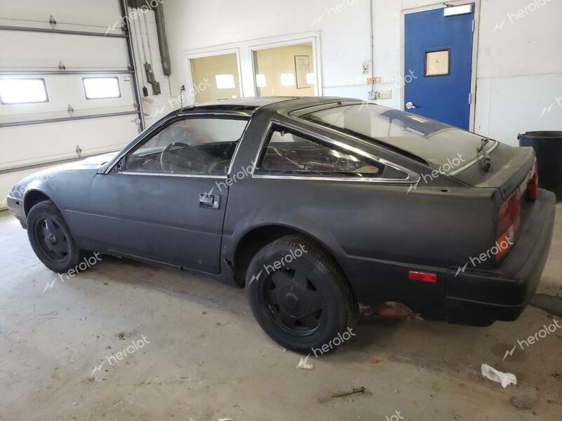 DATSUN 300ZX 1984 black  gas JN1HZ14SXEX024043 photo #3