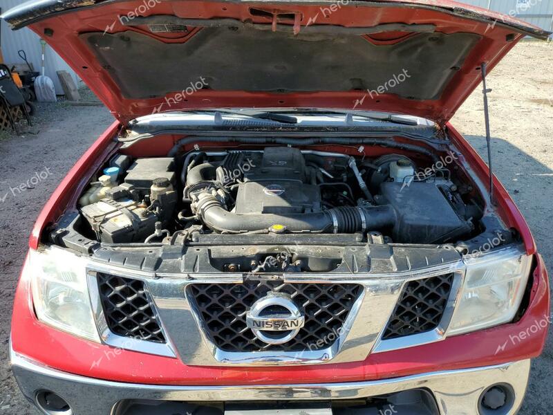 NISSAN FRONTIER C 2006 red crew pic gas 1N6AD07W16C455432 photo #4