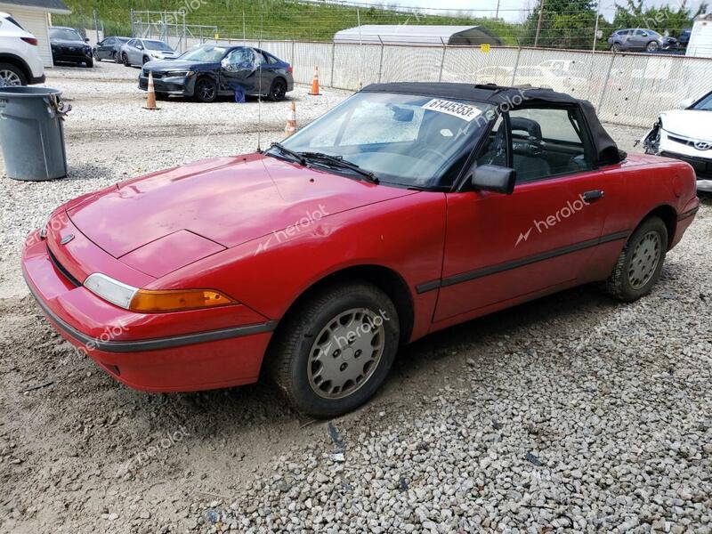 MERCURY CAPRI 1992 red  gas 6MPCT01Z7N8600629 photo #1