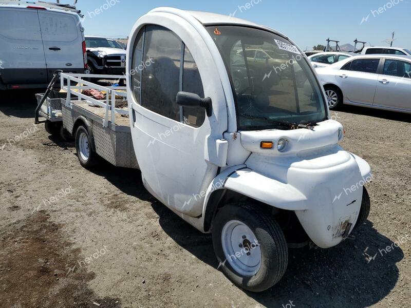 GEM GOLFCART 2002 white  electric 5ASAK27492F023551 photo #1