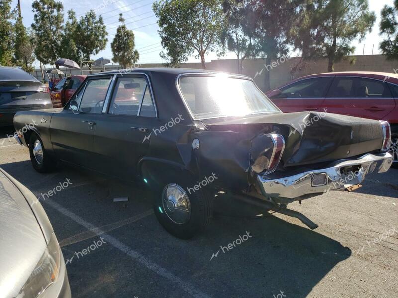 PLYMOUTH VALIANT 1972 black   VL41C2R142475 photo #3