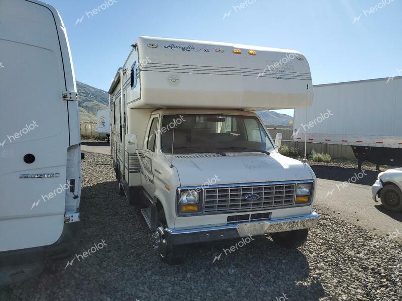 HOLR MOTORHOME 1987 white motorize gas 1FDKE30H7HHC21217 photo #1