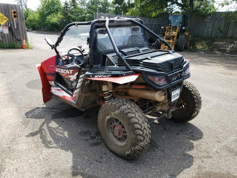 ARCTIC CAT WILDCAT 2016 red   4UF16MPV5GT304485 photo #4