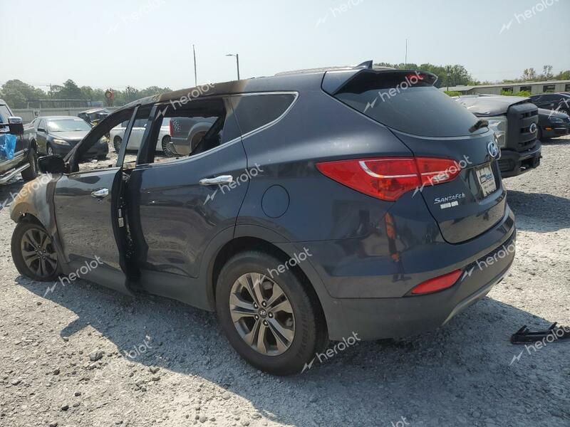 HYUNDAI SANTA FE S 2015 gray  gas 5XYZT3LB6FG279454 photo #3