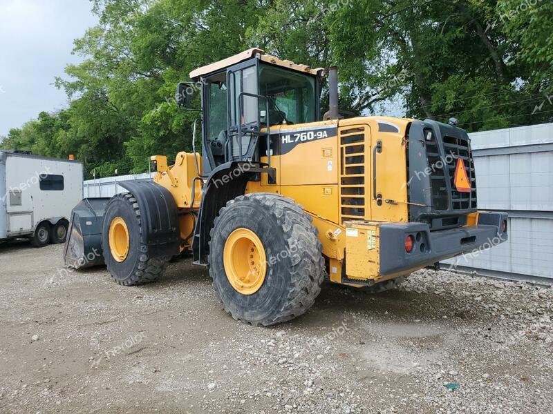 HYUNDAI LOADER 2013 yellow   HHKHLL04ED0000137 photo #4