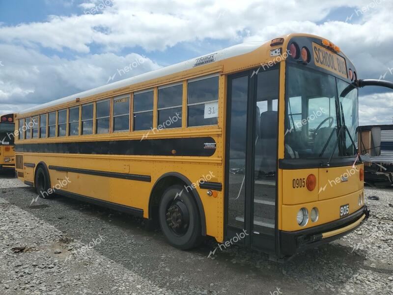 THOMAS SCHOOL BUS 2010 gold bus diesel 1T7YR4A26A1126037 photo #1