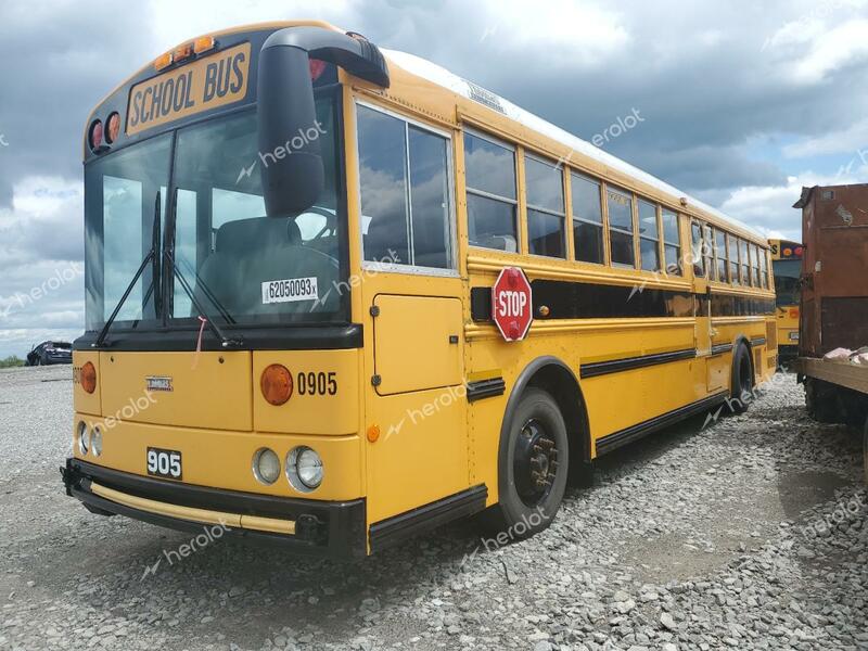 THOMAS SCHOOL BUS 2010 gold bus diesel 1T7YR4A26A1126037 photo #3