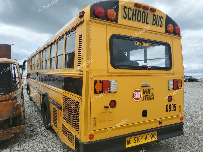 THOMAS SCHOOL BUS 2010 gold bus diesel 1T7YR4A26A1126037 photo #4