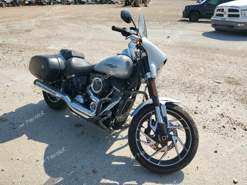 HARLEY-DAVIDSON FLSB 2019 silver  gas 1HD1YMJ2XKB022291 photo #1