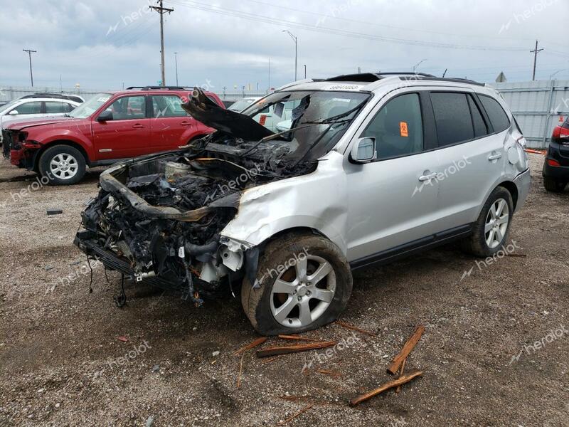 HYUNDAI SANTA FE S 2007 silver  gas 5NMSH73EX7H072819 photo #1