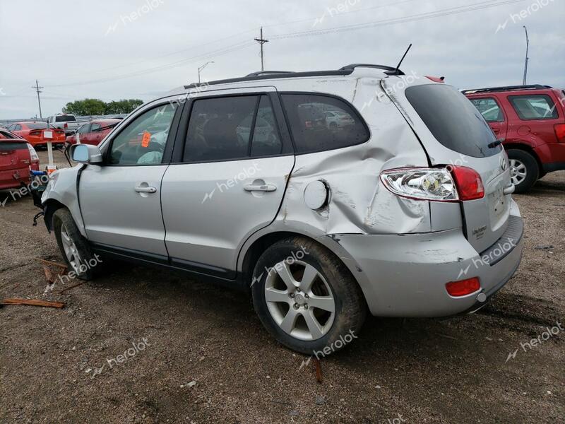 HYUNDAI SANTA FE S 2007 silver  gas 5NMSH73EX7H072819 photo #3